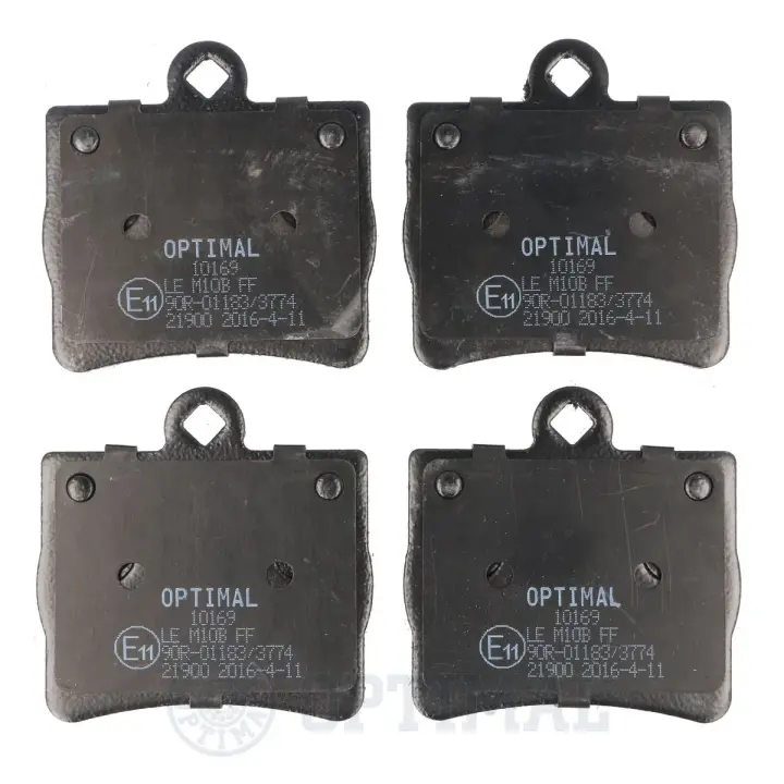 Гальмівні колодки дискові Optimal BP-10169 (фото 1)