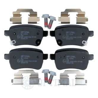 Фото 1 - гальмівні колодки дискові Optimal BP-12693 Гальмівні колодки дискові Optimal BP-12693 (фото 1)