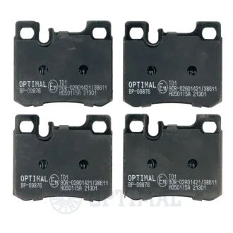 Гальмівні колодки дискові Optimal BP-09876 (фото 1)