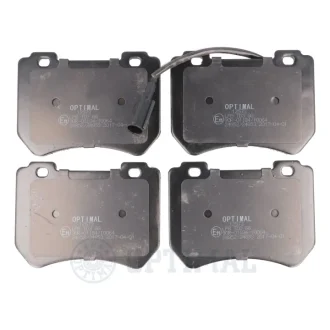 Фото 1 - гальмівні колодки дискові Optimal BP-12573 Гальмівні колодки дискові Optimal BP-12573 (фото 1)
