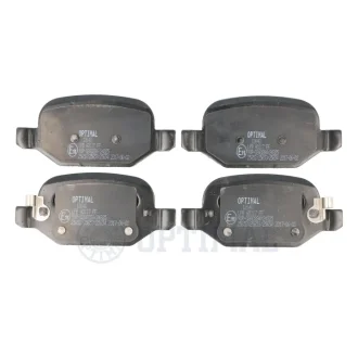 Фото 1 - гальмівні колодки дискові Optimal BP-12640 Гальмівні колодки дискові Optimal BP-12640 (фото 1)