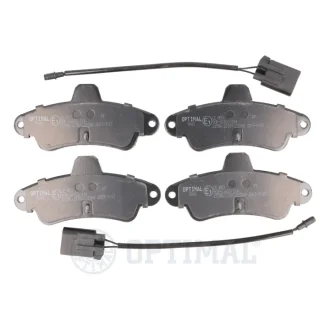 Гальмівні колодки дискові Optimal BP-09840 (фото 1)
