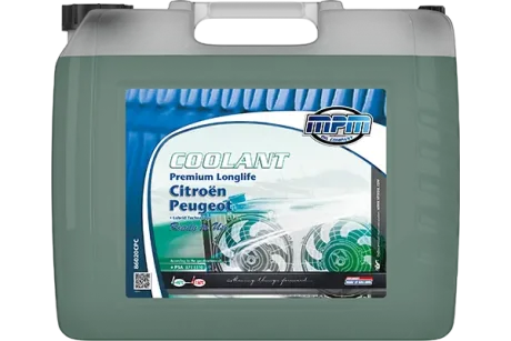 Антифриз MPMOIL Premium Longlife Citroen-Peugeot / -40°C / темно-синій / 20л. / PSA B71 5110 / MPM 86020CPC