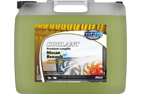 Антифриз MPMOIL Premium Longlife Renault-Nissan / -40°C / жовтий / 20л. / MPM 86020CRN