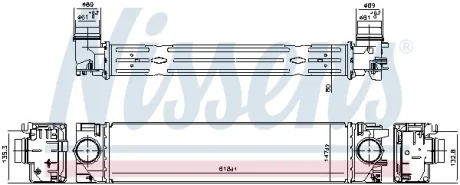 Інтеркулер VOLVO XC40 (2018) XC40 2.0 T5 NISSENS 961540