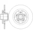 Диск гальмівний (кратно 2) задній Renault Kangoo (08-), MB Citan (12-) (D=274.0mm) HI-Q Hi-Q (SANGSIN) SD3063 (фото 1)