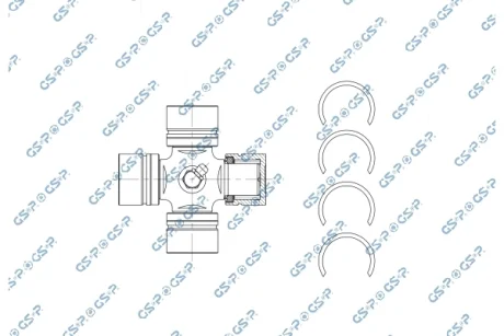 Хрестовина шарнірного вала GSP UJ900169 (фото 1)