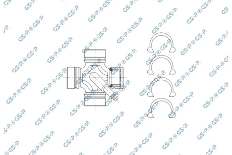 Хрестовина шарнірного вала GSP UJ900165