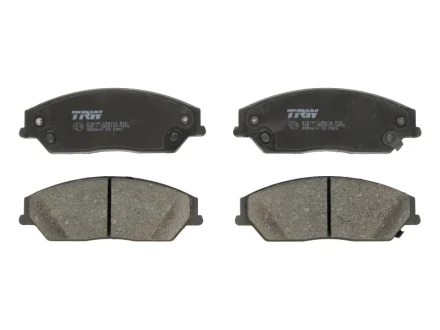 Колодки тормозные передние Geely EX7 TRW 1014020059