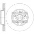 Диск гальмівний (кратно 2) передній (вентильований) Toyota Avensis (05-) (D=295.0mm) HI-Q Hi-Q (SANGSIN) SD4927 (фото 1)