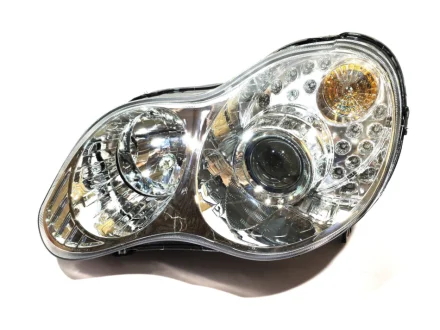 Фара передня з мех. коректором L Geely CK2 KLM KLM AutoParts 1017001070