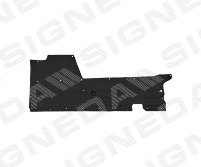 Захист днища BMW 1 (F20/F21), 05.15 - 19 Signeda PBM98113AL