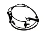 Датчик ABS передній R Chery Tiggo KLM KLM AutoParts T11-3550040AB (фото 2)