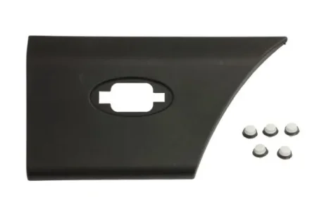 Накладка/молдинг на крилі Із задньої частини прав (чорн, довга модель за колесом з отвором для габаритного ліхтаря) NISSAN NV400 OPEL MOVANO B RENAULT MASTER III 02.10- BLIC 5703086088378P