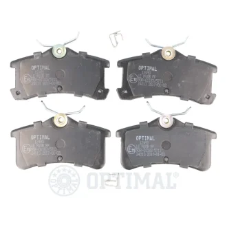 Гальмівні колодки дискові Optimal BP-12493