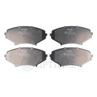 Гальмівні колодки дискові Optimal BP-12237 (фото 1)