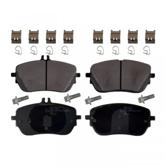 Комплект гальмівних колодок передн, MERCEDES A (V177), A (W177), B SPORTS TOURER (W247), CLA (C118), CLA SHOOTING BRAKE (X118), GLA (H247) 1.3-2.0H 03.18- FEBI 171398