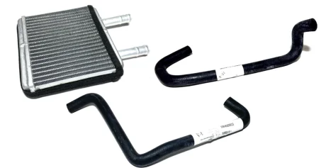 Радіатор грубки з патрубками 36мм Geely CK/CK2 KLM KLM AutoParts 8101019003-1017016367-1064020015