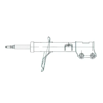 Амортизатор перед. R газ. Hyundai i30 07- OE: 546612L200 OLD CYKH-512-G CTR GY0709G