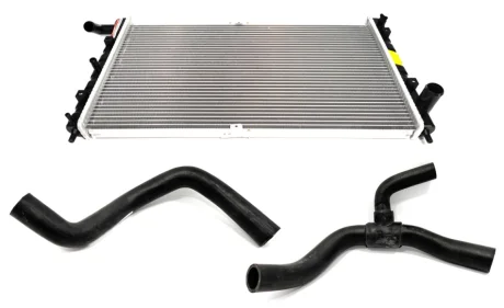 Радіатор охолодження з патрубками ЗАЗ Chery Forza KLM KLM AutoParts A13-1301110-A13-1303211FA-A13-1303111FA