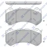 Колодки тормозные передние Jeep Grand Cherokee (12-), Dodge Durango (18-) Hi-Q (SANGSIN) SP1990 (фото 1)