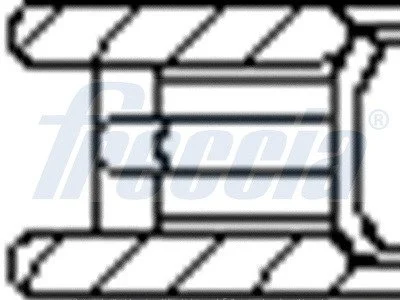 Комплект кілець на поршень FRECCIA FR10-354950