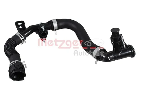 Патрубок системи охолодження гумовий з фітингами METZGER 2421683