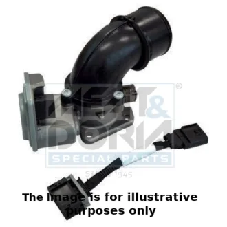 Повітряна заслінка IVECO DAILY IV, MASSIF CITROEN JUMPER III FIAT DUCATO PEUGEOT BOXER 2.3D/3.0CNG/3.0D 04.06- MEAT&DORIA 88136E (фото 1)