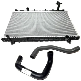 Радіатор охолодження з патрубками Chery Tiggo FL KLM KLM AutoParts T11-1301110BA-T11-1303201BA-T11-1303301BA