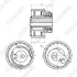 Натяжитель ремня ГРМ Citron/Peugeot (TU/EW/DW/Hdi) GMB GTB0990 (фото 1)