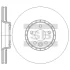 Диск тормозной (кратно 2) передний (вентилируемый) Volvo XC60 (08-) (D=328.0mm) Hi-Q (SANGSIN) SD6108 (фото 1)