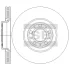 Диск тормозной (кратно 2) передний (вентилируемый) Volvo S60 (-10) (D=315.7mm) Hi-Q (SANGSIN) SD6105 (фото 1)