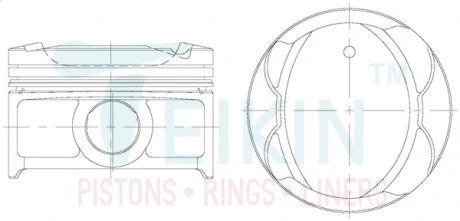 Поршень TEIKIN 46677050