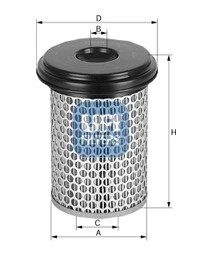 Фільтр повітряний FENDT 102 FARMER, 102 LS FARMER, 102 LSA FARMER, 102 S FARMER, 102 SA FARMER, 240 S FARMER, 250 S FARMER, 250 SA FARMER, 250 V FARMER, 250 VA FARMER, 255 GT TOOL CARRIER UFI 27A2700