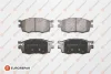 Гальмівні колодки пер. Hyundai Accent/Kia Rio 05- (mando) Eurorepar 1617285580 (фото 1)