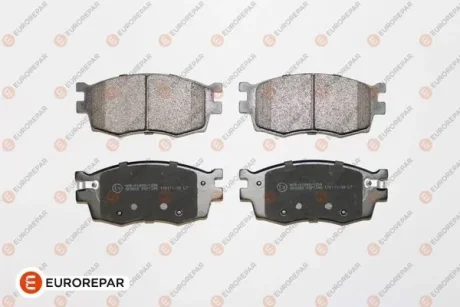 Гальмівні колодки пер. Hyundai Accent/Kia Rio 05- (mando) Eurorepar 1617285580