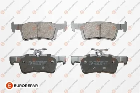 Гальмівні колодки зад. PEUGEOT 308 1.2-2.0 13- (ATE) Eurorepar 1619791380