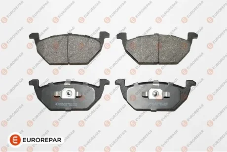 Гальмівні колодки пер. Caddy III 04-/Golf IV-VI 97-/Octavia/A3 96- (ATE) Eurorepar 1617260980
