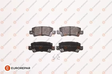 Гальмівні колодки зад. Toyota Corolla 00-07 (TRW) (37.8x96.2x14.9) Eurorepar 1617269480