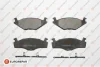 Гальмівні колодки пер. Golf II/III/Jetta I/II/Passat -97 Eurorepar 1617248080 (фото 1)