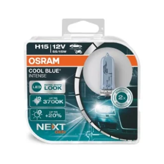 Автолампа : |H15| 12V |55/15W| 5000K |PGJ23T-1 / COOL BLUE INTENSE NEXT GEN OSRAM 64176CBN-2HB (фото 1)