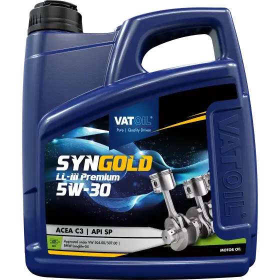 Моторна олива VatOil SynGold LL-III Premium / 5W30 / 4л. / VATOIL 50583 (фото 1)