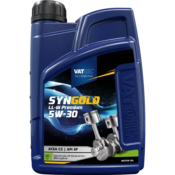 Моторна олива VatOil SynGold LL-III Premium / 5W30 / 1л. / VATOIL 50582 (фото 1)