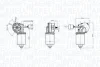 Двигун склоочисника передн VW LT 28-35 II, LT 28-46 II 05.96-07.06 MAGNETI MARELLI 064370500010 (фото 3)