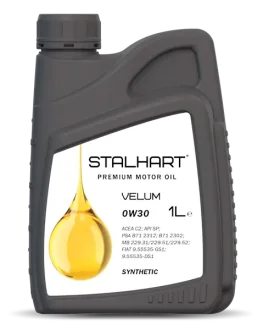Олива моторна VELUM 0W-30 1л STALHART 745223