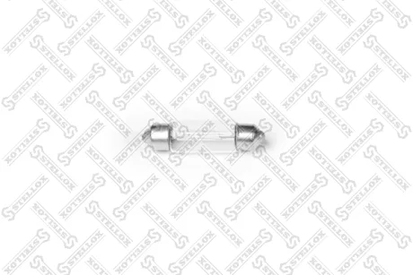 Автолампа (підсвічування номера) C10W 12V 10W (тип SV8.5) STELLOX 9939056SX (фото 1)