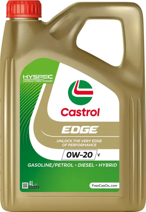 Олива моторна Castrol EDGE 0W-20 V (Каністра 4л) CASTROL 15F708 (фото 1)