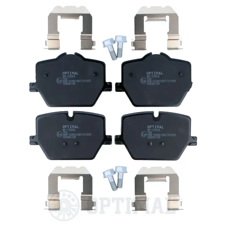 Гальмівні колодки дискові Optimal BP-12924 (фото 1)