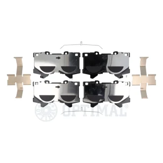 Гальмівні колодки дискові Optimal BP-13048