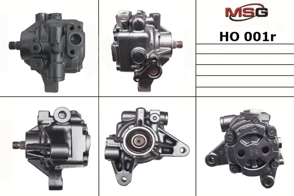 Насос ГПК відновлений Honda CR-V 07-12, Honda CR-V 01-07 MSG HO001R (фото 1)